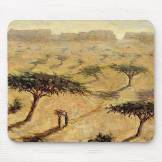Sahelian Landschaft 2002 Mousepad (Vorne)