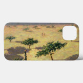 Sahelian Landschaft Mali 1991 Case-Mate iPhone Hülle (Rückseite (Horizontal))