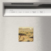 Sahelische Landschaft 2002 Magnet (In Situ (Geschirrspüler))