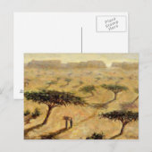 Sahelische Landschaft 2002 Postkarte (Vorne/Hinten)