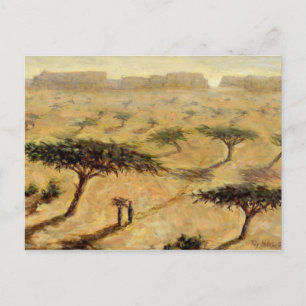 Sahelische Landschaft 2002 Postkarte
