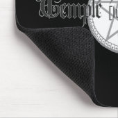 Sahjaza Logoschwarzes mousepad (Ecke)