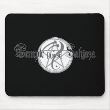 Sahjaza Logoschwarzes mousepad