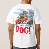 Sahlen's Chumpyard DOG im Glen-Shirt T-Shirt (Rückseite)