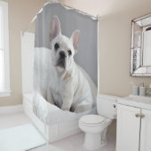 SahneFrenchie Duschvorhang (Beispiel)