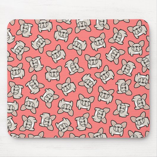 SahneFrenchie Mousepad (Vorne)