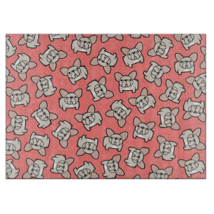 SahneFrenchie Schneidebrett