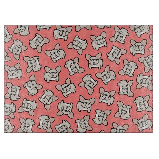 SahneFrenchie Schneidebrett (Vorderseite)