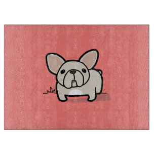 SahneFrenchie Schneidebrett