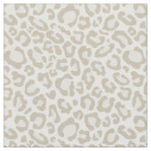 Sahneleopard-Druck Stoff (Nahaufnahme)