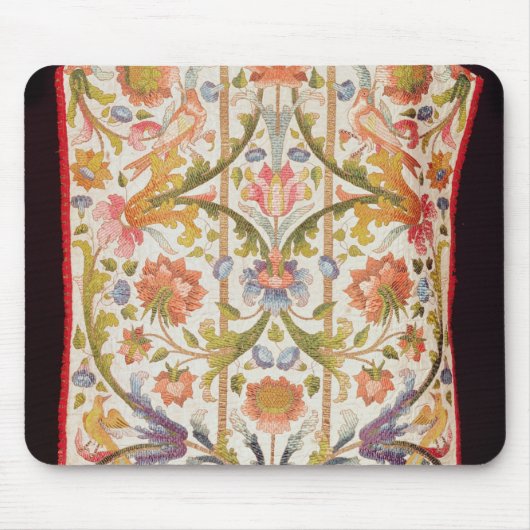 Sahnesatin Chasuble, Neapel, Ende des 17. Mousepad (Vorne)