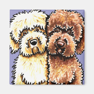Sahneschokolade Labradoodles Magnet
