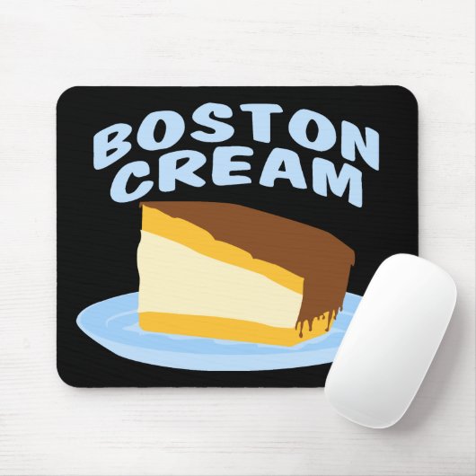 Sahnetorte Bostons Mousepad (Mit Mouse)
