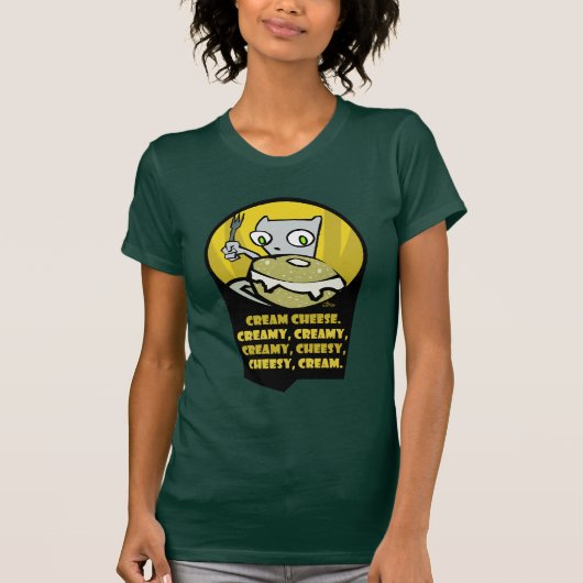 Sahniges Cheesey T-Shirt (Vorderseite)