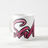 Sahra faded pink Tasse Teetasse Kaffeetasse (Vorderseite Links)