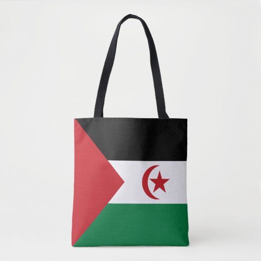 Sahrawi-Arabische Demokratische Republik Flaggenst Tasche (Vorderseite)