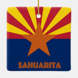 Sahuarita Arizona Keramikornament