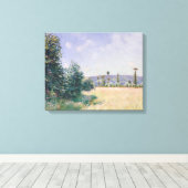 Sahurs Meadows in Morning Sun Leinwanddruck (Insitu (Holzboden))