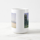 Sahurs Wiesen am Morgen Sun Kaffeetasse (Mittel)