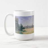 Sahurs Wiesen am Morgen Sun Kaffeetasse (Links)