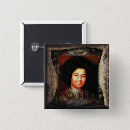 Sai Baba Button (Vorne & Hinten)