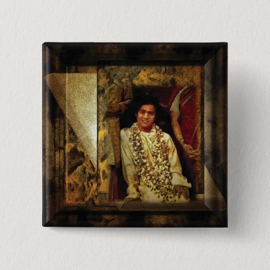 Sai Baba Button (Vorderseite)