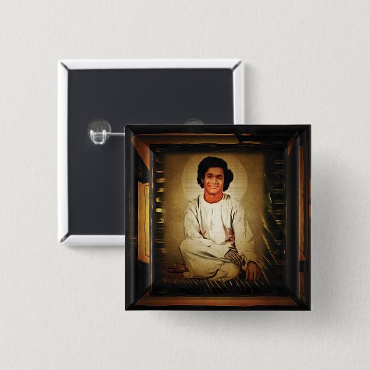 Sai Baba Button (Vorne & Hinten)