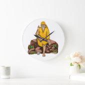Sai Baba Clock Große Wanduhr (Zuhause)