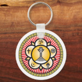 Sai Baba Icon Schlüsselanhänger (Vorderseite)