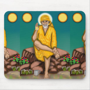 Sai Baba Mouse Pad Mousepad