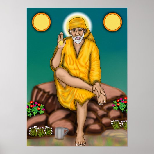 Sai Baba Poster (Vorne)