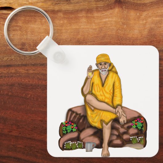 Sai Baba Schlüsselanhänger (Vorderseite)