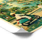 Sai gon Vietnam Reise 2026 Poster (Ecke)
