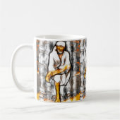 Sai Kuchen-Skizze-Tasse Kaffeetasse (Links)