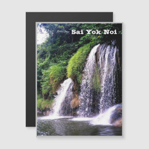 Sai Yok Noi - Waterfalls - Thailand - Magnetkarte