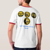 SAIC CDT Installations-Team-T - Shirt (Rückseite)