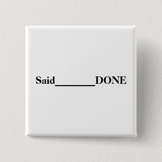 Said________DONE Button (Vorderseite)