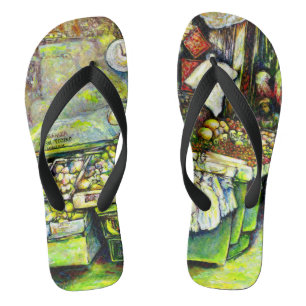 Said, um die gesamte Idee einzubringen Badesandalen