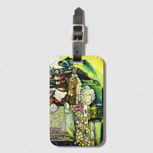 Said, um die gesamte Idee einzubringen Gepäckanhänger (Vorderseite Vertikal)