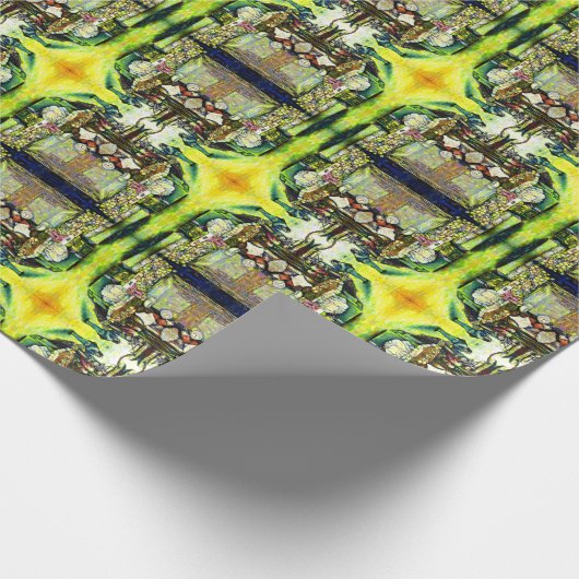 Said, um die gesamte Idee einzubringen Geschenkpapier (Ecke)