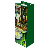 Said, um die gesamte Idee einzubringen Geschenktüte Für Weinflaschen (Rückseite Schrägansicht)