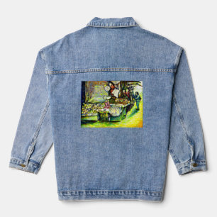 Said, um die gesamte Idee einzubringen Jeansjacke