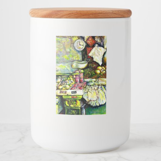 Said, um die gesamte Idee einzubringen Lebensmitteletikett (Vorderseite)