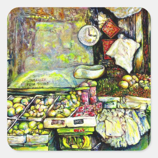 Said, um die gesamte Idee einzubringen Quadratischer Aufkleber (Vorderseite)