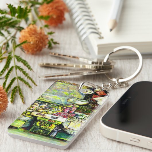 Said, um die gesamte Idee einzubringen Schlüsselanhänger (Vorderseite rechts)