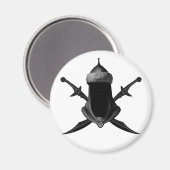 Saif Al Islam Magnet (Vorderseite/Rückseite)