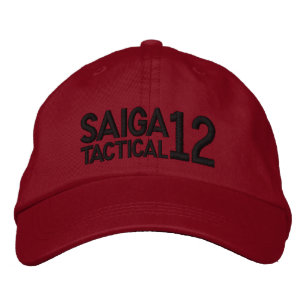 Saiga 12 - Saiga Tactical Bestickte Kappe