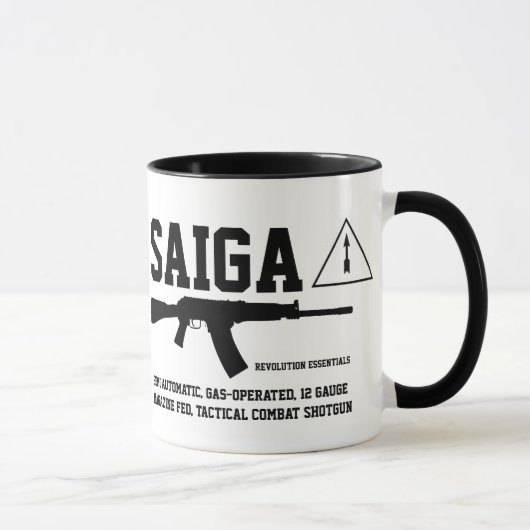 Saiga 12 Tactical Combat Shotgun Tasse (Rechts)