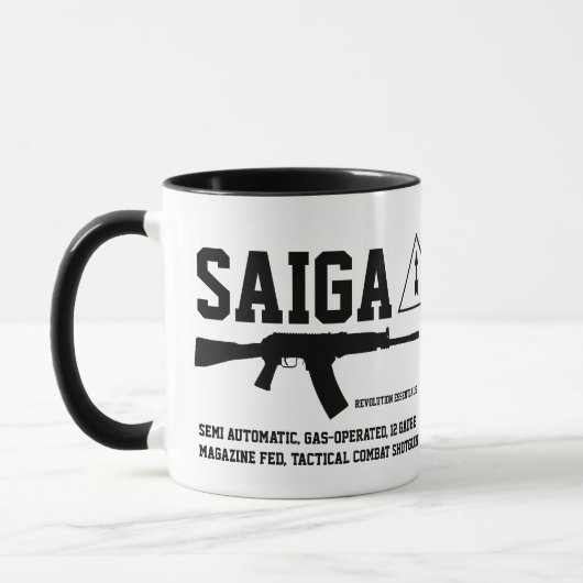 Saiga 12 Tactical Combat Shotgun Tasse (Links)