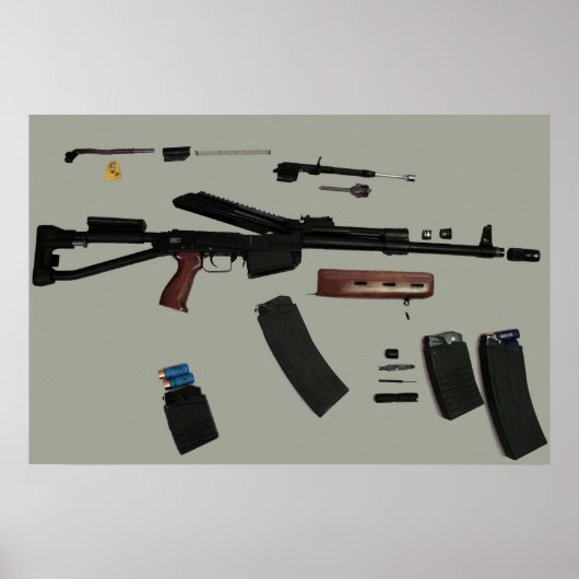 Saiga 12 Takedown Poster (Vorne)